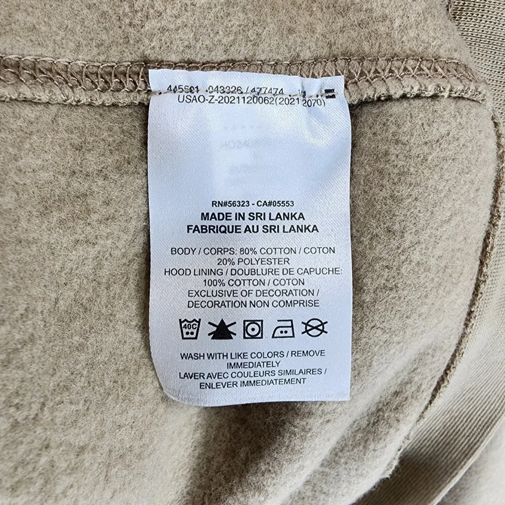 Nike NSW Club‎ Fleece Pullover Hoodie Mens M Cement Beige BV2654-247 NEW